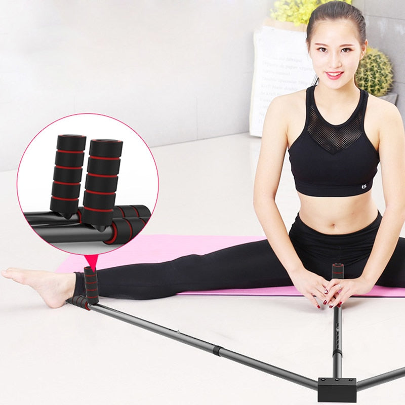Iron Leg Stretcher 3 Bar Legs Extension Split Machine Flexibility Training Tool for Ballet Balance